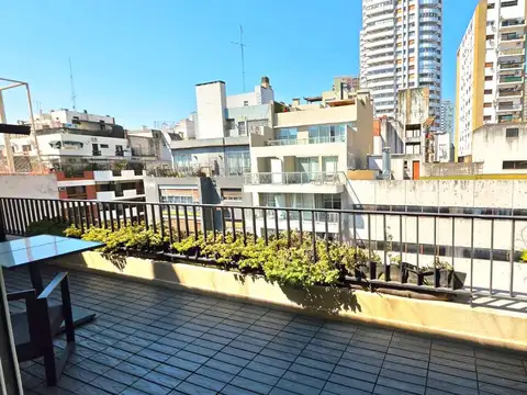 Alquiler excelente 2 ambientes + balcon aterrazado