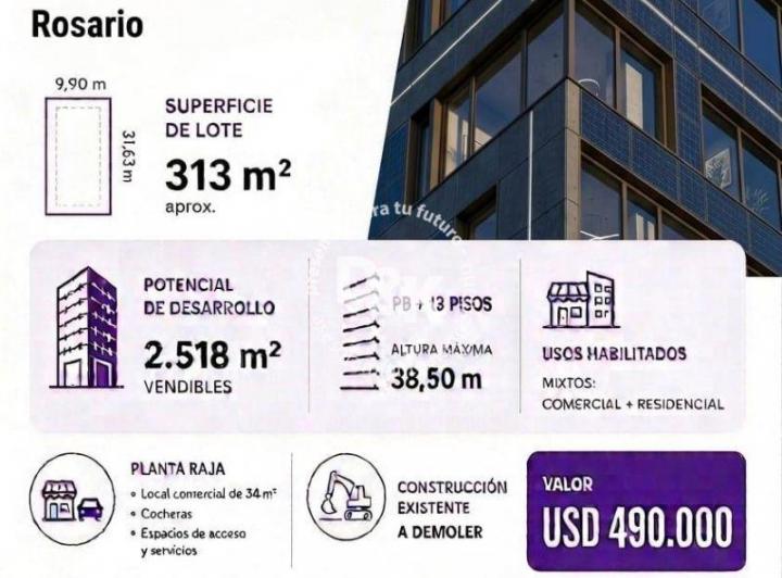 Terreno · 313m²