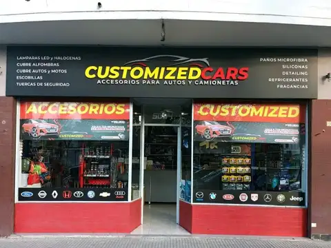 V. devoto: local/tienda de accesorios para vehículos - venta fondo de comercio