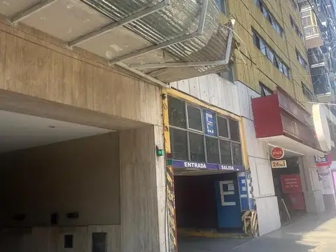 Venta de cocheras de 84 m2 sobre avenida santa fe |  recoleta