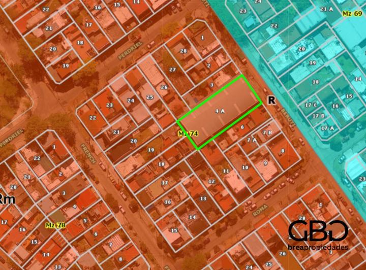 Terreno · 680m²