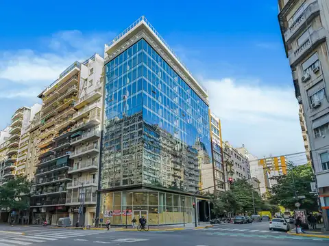 Venta con renta oficina en edificio corporativo amenities - tribunales