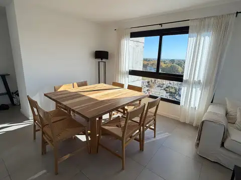 Alquiler temporario  departamento 2 ambientes con balcon y parrilla con cochera amueblado edificio con piscina y sum