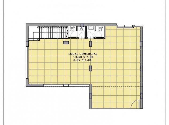 Local comercial · 230m² · 1 Ambiente