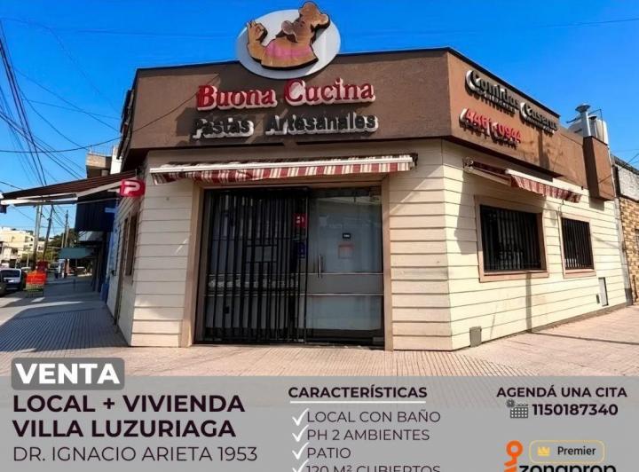 Local comercial · 120m² · 2 Ambientes