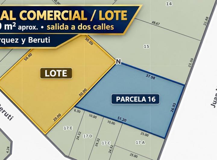 Local comercial · 900m² · 1 Ambiente