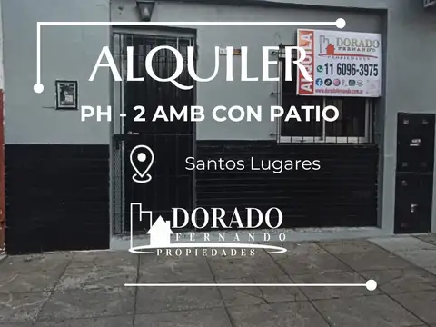 Ph 2 ambientes con patio