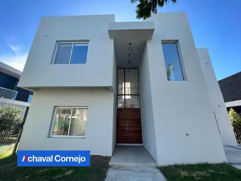 Venta y alquiler casa en vistas-puertos - escobar (3 dormitorios, escritorio, pileta)