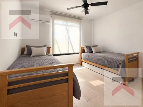Casa de 5 ambientes con jardín y piscina en alquiler, barrio privado fincas del alba, canning, pba
