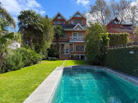 Casa en alquiler, 3 suites, con jardín - martínez, san isidro