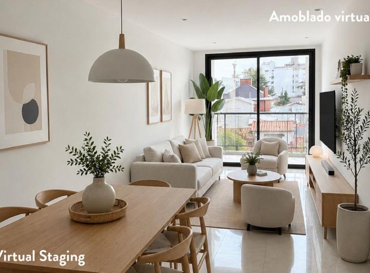 Departamento · 64m² · 2 Ambientes · 1 Cochera