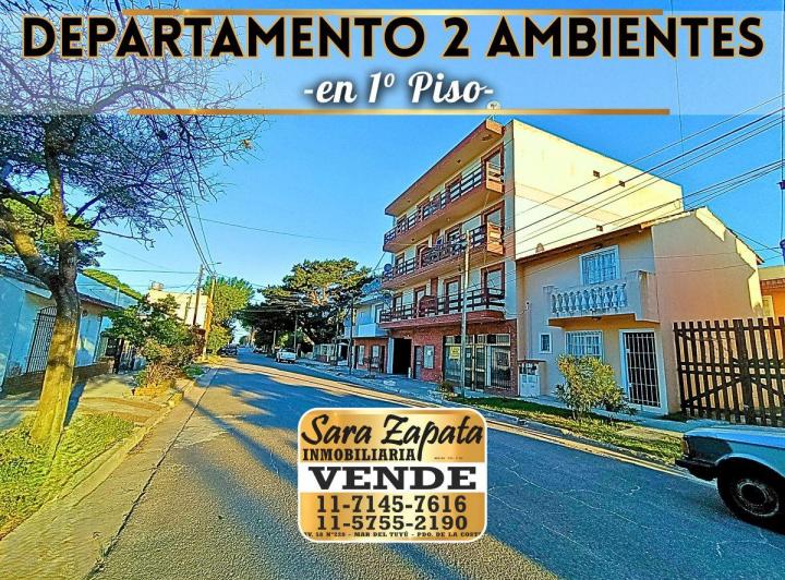 Departamento · 60m² · 2 Ambientes · 1 Cochera