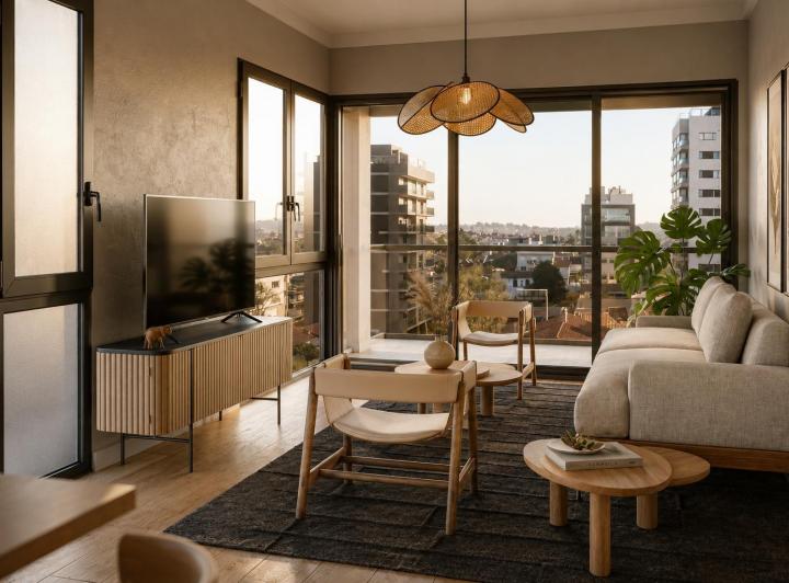 Departamento · 96m² · 3 Ambientes · 2 Cocheras