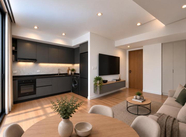 Departamento · 48m² · 2 Ambientes · 1 Cochera