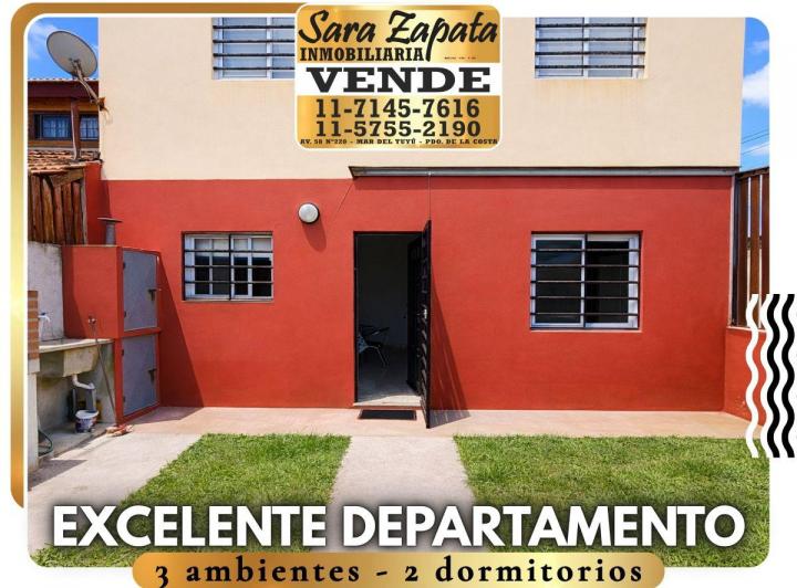 Departamento · 60m² · 3 Ambientes · 1 Cochera