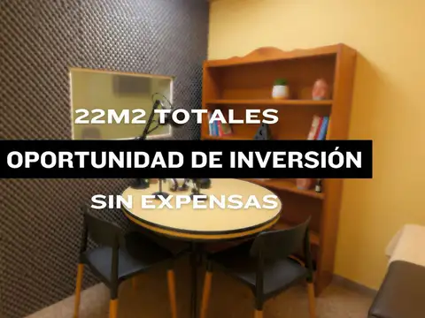 Venta monoambiente divisible sin expensas caseros