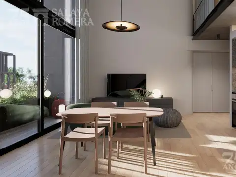 Venta en pozo - departamento 2 ambientes en dúplex en vicente lópez.