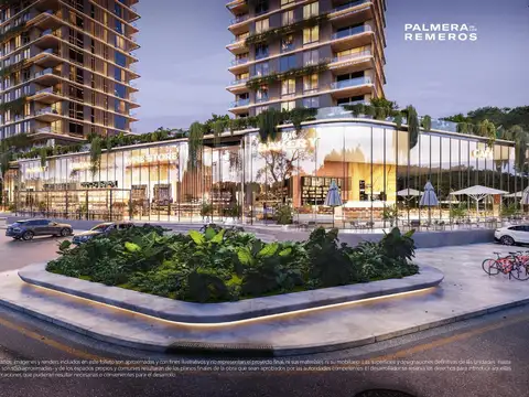 Departamento en venta 2 ambientes con balcón y amenities de categoría – palmera de los remeros
