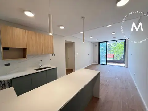 Departamento en venta de 3 ambientes con terraza privada y parrilla - villa ballester centro