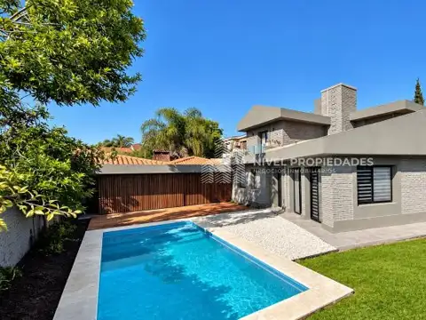 Chalet 5 amb con pileta, parque y quincho en alquiler - castelar