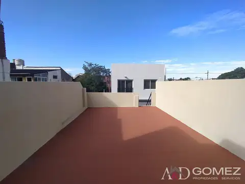 1 ambiente con terraza sin expensas
