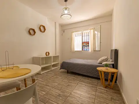 Alquiler monoambiente zona aldrey amoblado