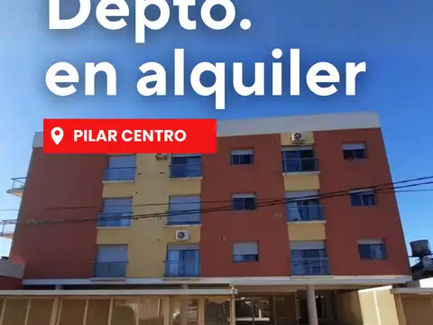 Departamento en alquiler en pilar centro