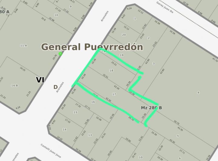 Terreno · 715m²