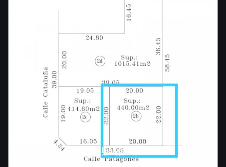 Terreno · 440m²