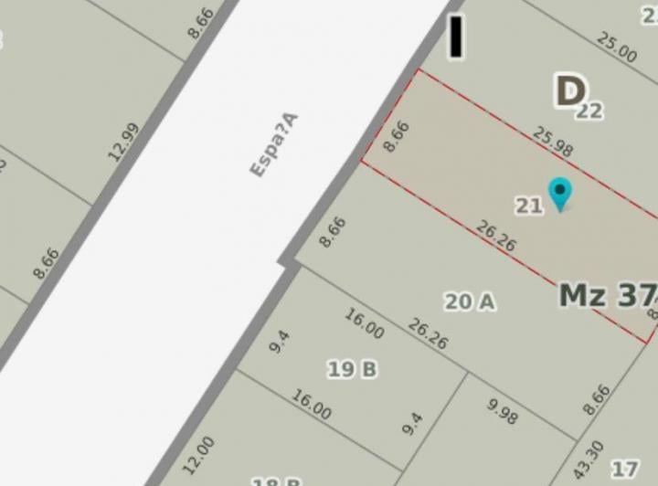 Terreno · 227m²