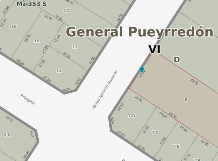 Terreno · 750m² · 1 Ambiente
