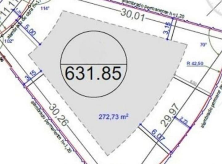 Terreno · 631m²