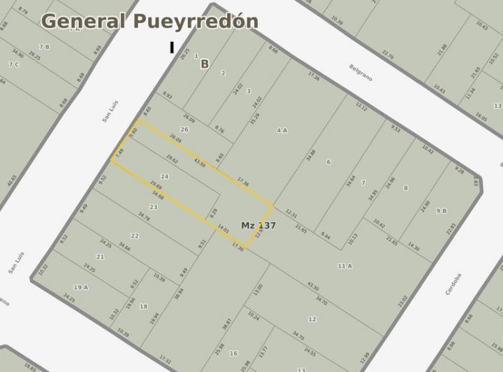 Terreno · 562m² · 1 Ambiente
