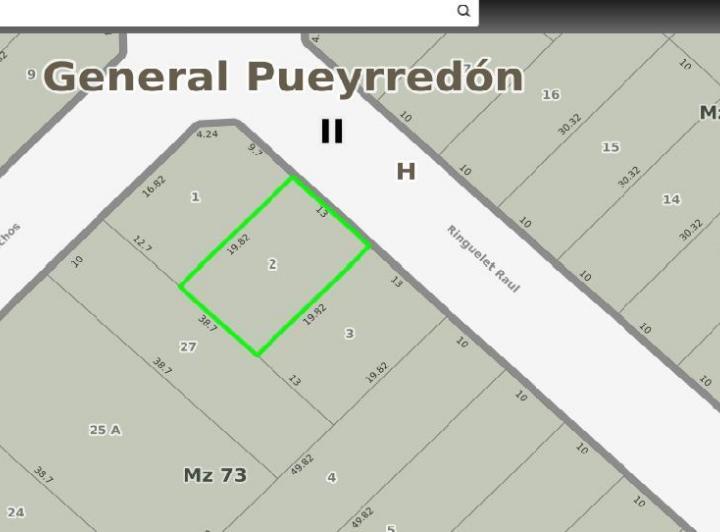 Terreno · 258m²