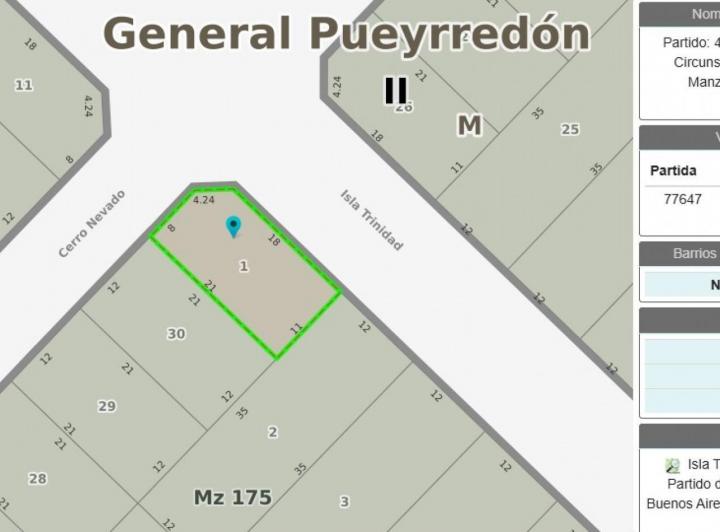 Terreno · 226m² · 1 Ambiente