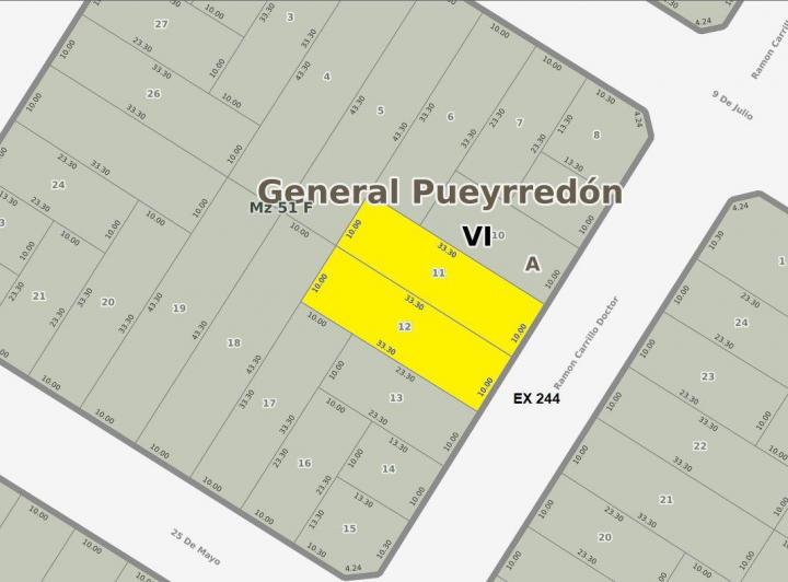 Terreno · 333m²