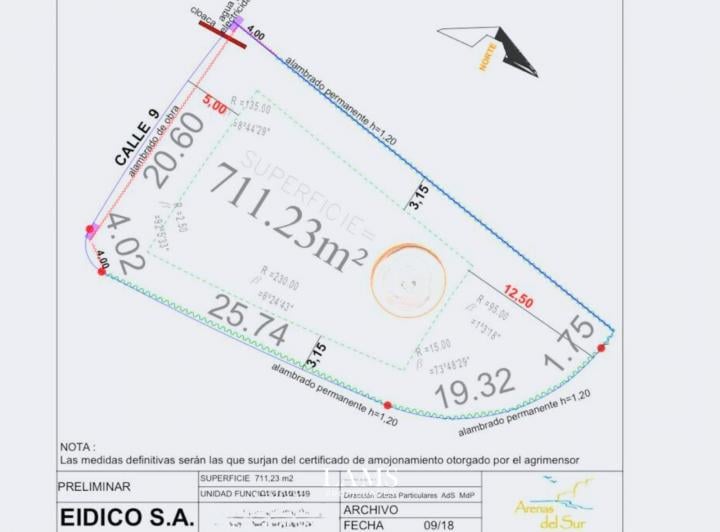 Terreno · 712m²