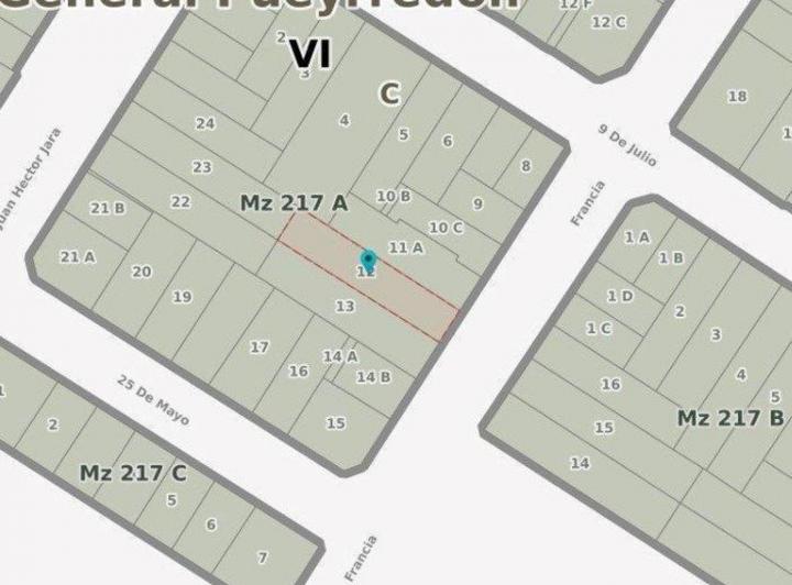 Terreno · 400m²