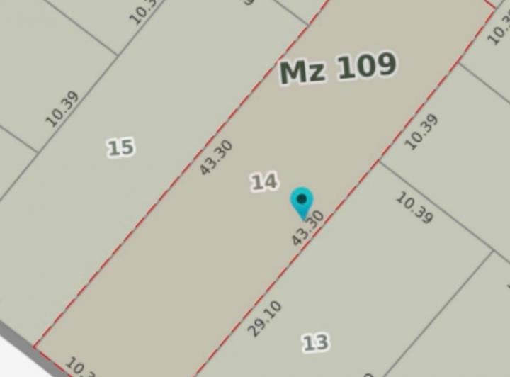 Terreno · 430m²
