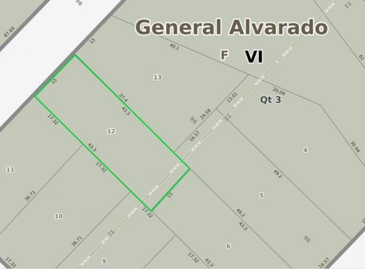 Terreno · 649m²