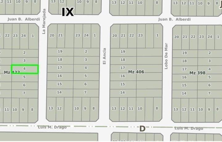 Terreno · 500m²