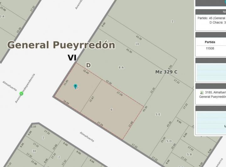 Terreno · 937m²