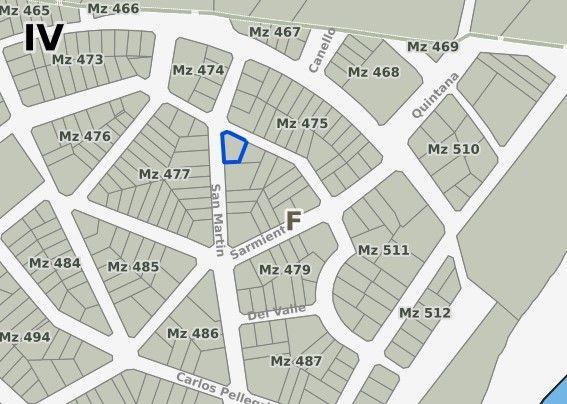 Terreno · 476m²