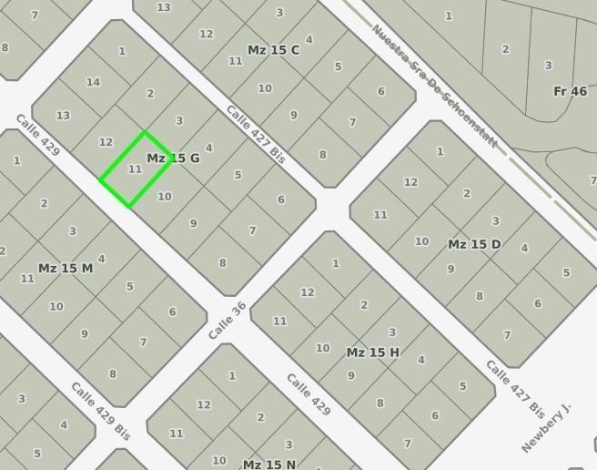 Terreno · 630m²