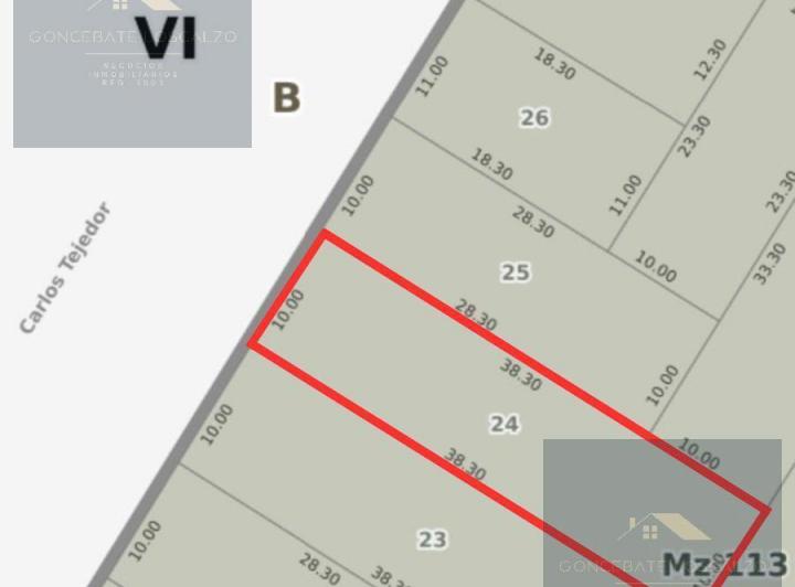 Terreno · 380m²