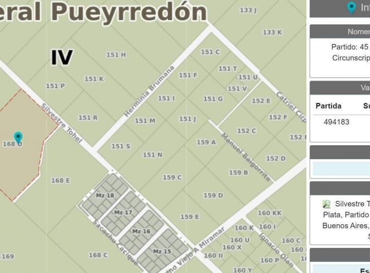 Terreno · 64713m²