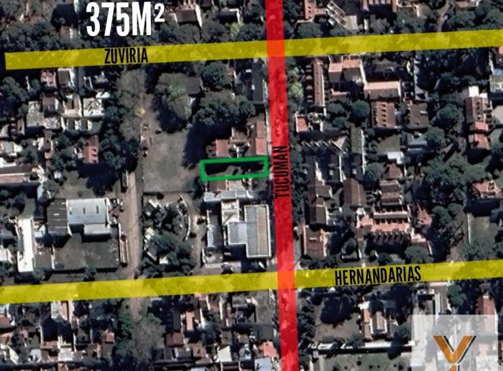 Terreno · 375m²