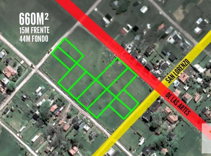 Terreno · 660m²