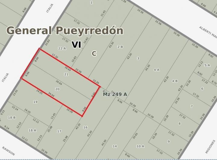Terreno · 300m²