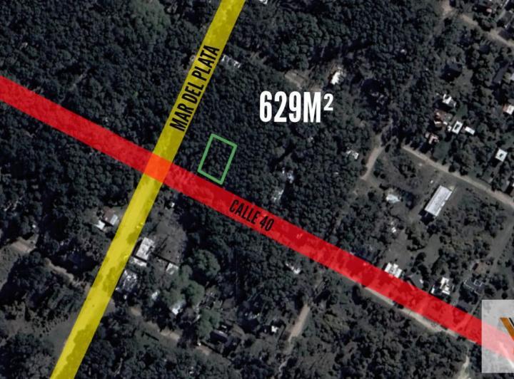 Terreno · 629m²